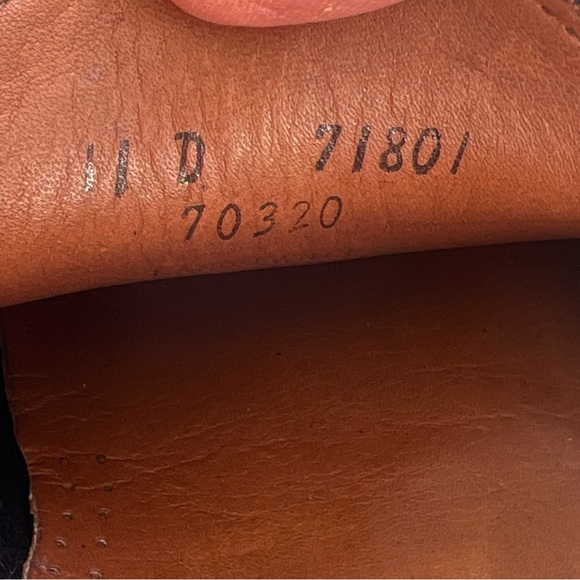 ALLEN EDMONDS Boulder Venetian Driving Moccasins Leather Loafers 11D - Picture 12 of 12